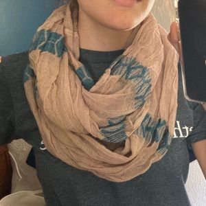 Cotton Woven Infinity Scarf